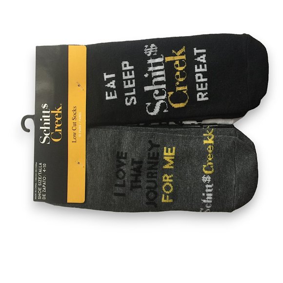 Schitts Creek Brand NEW Women's Low Cut Socks Pack of Ten Size 4-10 - Picture 2 of 5